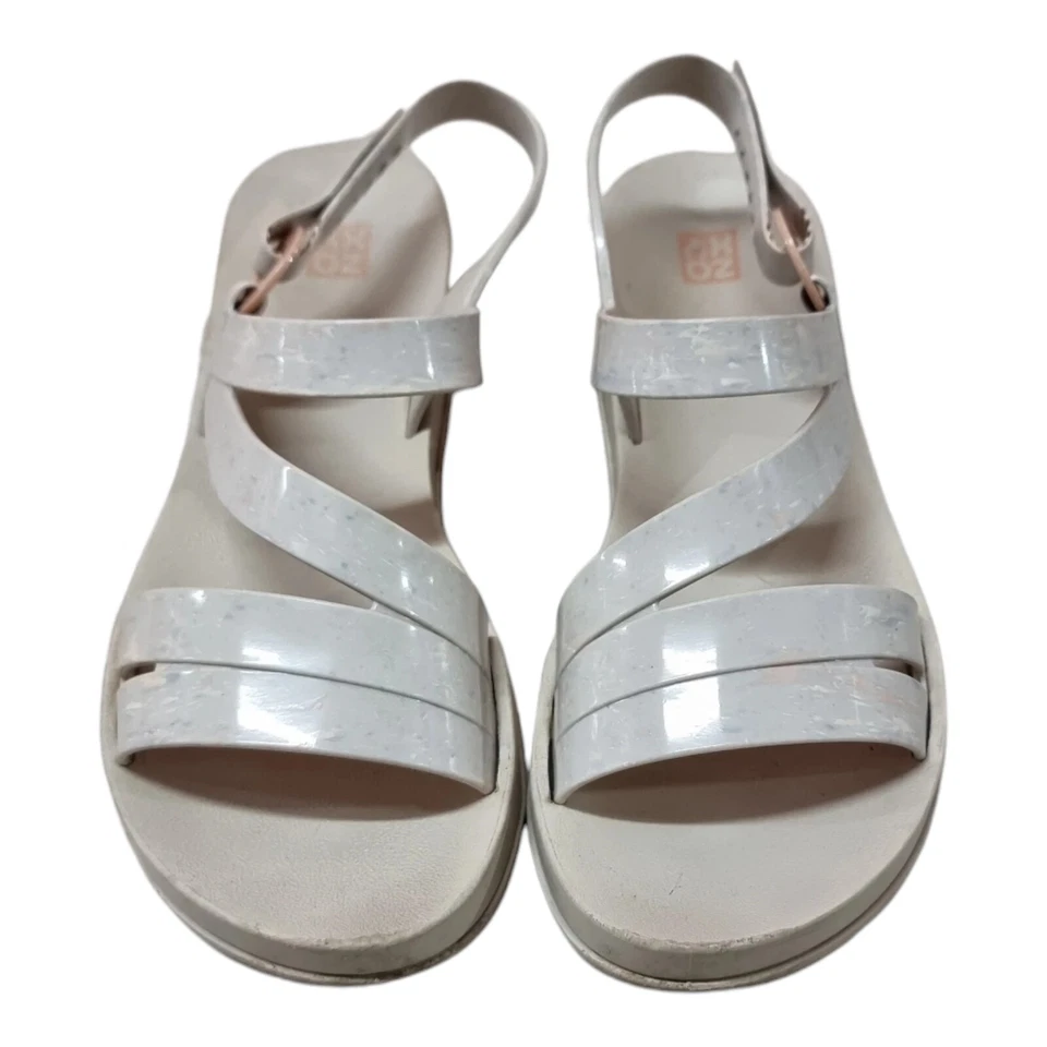 ZAXY Grendene Flats Womens Sandals Beige Slide Shoes Size 9 US , 40 EUR - Image 2 of 4