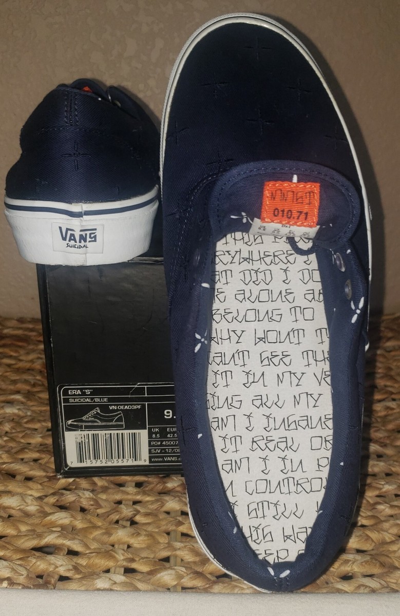 Vans x Suicidal Tendencies x Syndicate Navy Mens Size 9.5 Vans x Suicidal Tendencies x Syndicate Navy Mens Size 9.5