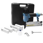 Güde Druckluft 2-In-1 Klammer Nagelpistole Druckluftnagler Tacker Holz Kombi-Set