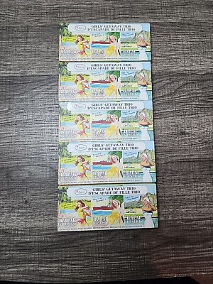 5 Pack - The Balm Girl's Getaway Trio Springs Beach Desert Blush Bronzer Palette