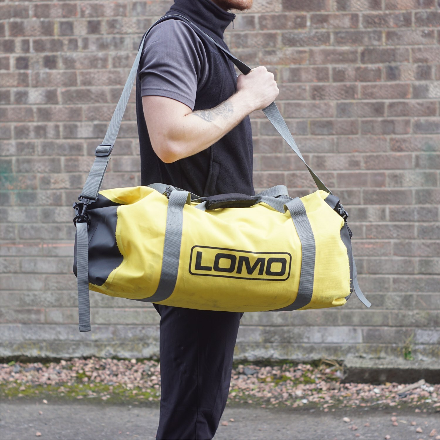 LOMO 40l Dry Bag Holdall - Yellow 