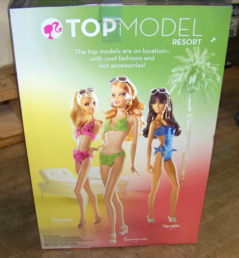 Top Model Resort Summer Barbie Doll - Main Image