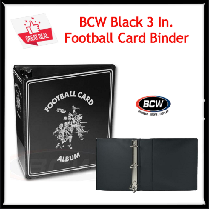 bcw card binder Z-Folio 12 Pocket LX Black Radar Toys Case of 250 BCW Vinyl