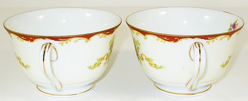 Lot: 2 Tea Cup & Saucer Sets (2 Paired Sets) Harmony House Fine China WEMBLEY - Picture 5 of 10