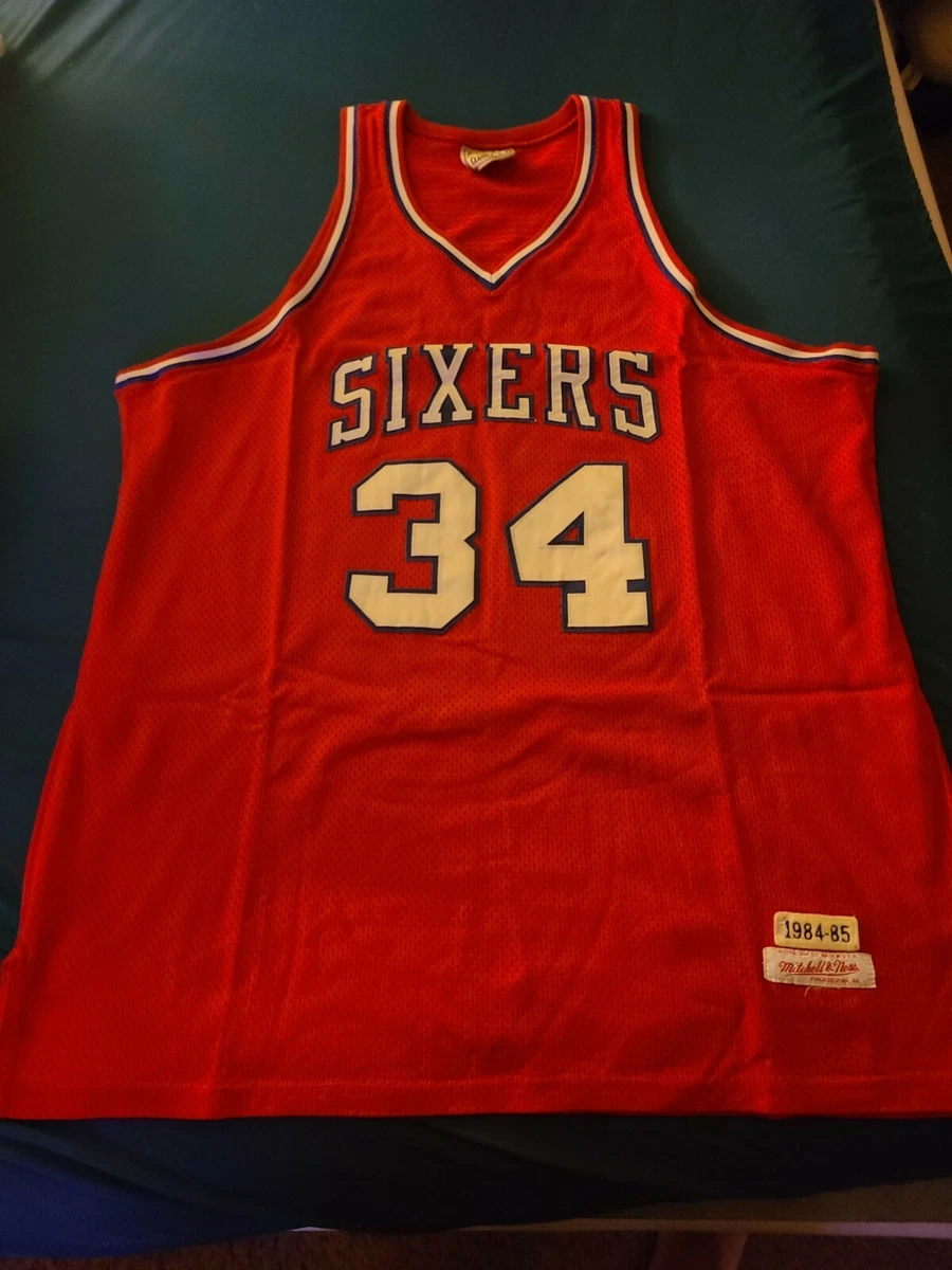 Charles Barkley Signed Sixers Mitchell & Ness Authentic Jersey