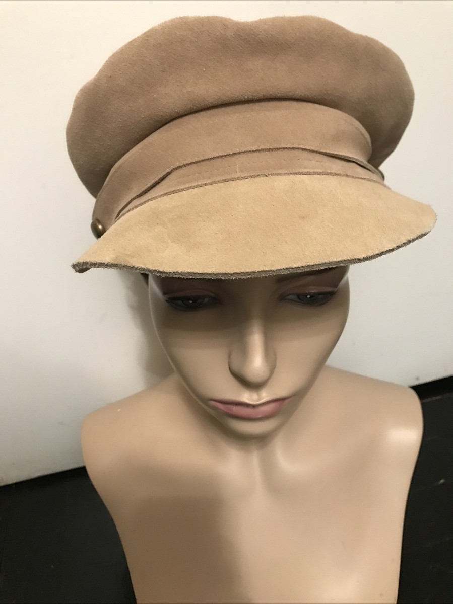 Lack of Color Lola Cap Beige Suede Hat Size Medium- NWT  display picture 1