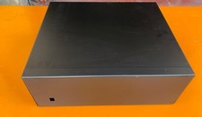Contenitore per elettronica in metallo, 2 unità rack, verniciato nero con predis