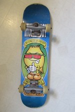 Vtg World Industries Skateboard Mullet Boy Flame Boy Graphic Deck Venture 31 "