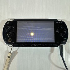 Sony PSP Handheld System Black Console works Requires battery replacement