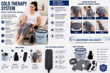 Cold Therapy Machine w Programmable Timer Portable Ice Machine For Knee Recovery