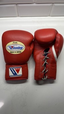 Authentic WINNING MS-300 Professional Boxing Fight Gloves 10oz Red