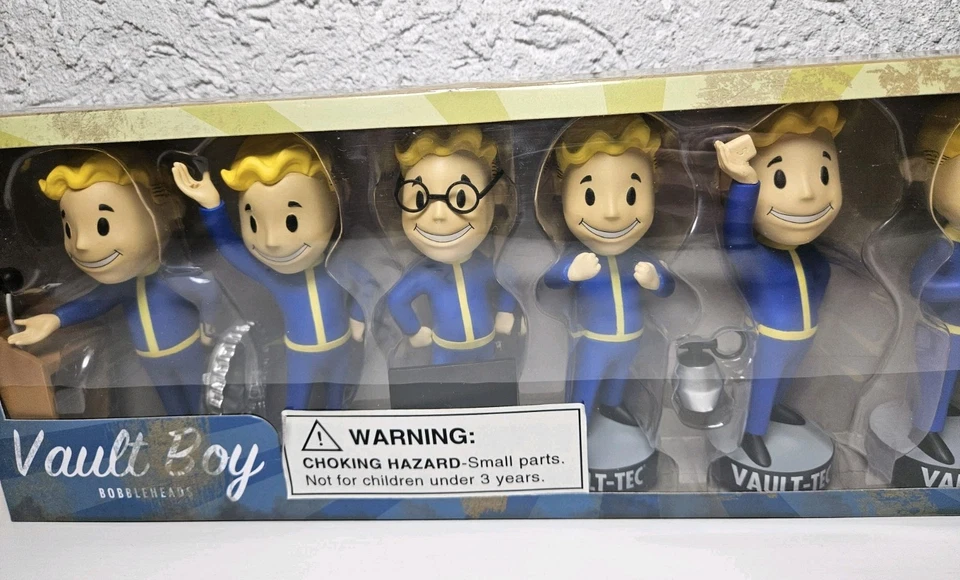 Fallout Vault Boy Bobbleheads Serie 2 7 Pack Collection Neu Sealed 2014 - Bild 4 von 4