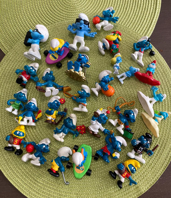 Vintage 1970 1980s Smurf YOU CHOOSE Peyo Schleich Germany Portugal Hong Kong pvc