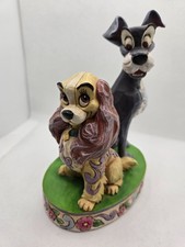 Disney Jim Shore Lady & the Tramp " Les opposés attirent" 6 " sans boîte