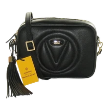 NWT Mario VALENTINO Leather MIA SIGNATURE Crossbody BAG Made In ITALY MP$675