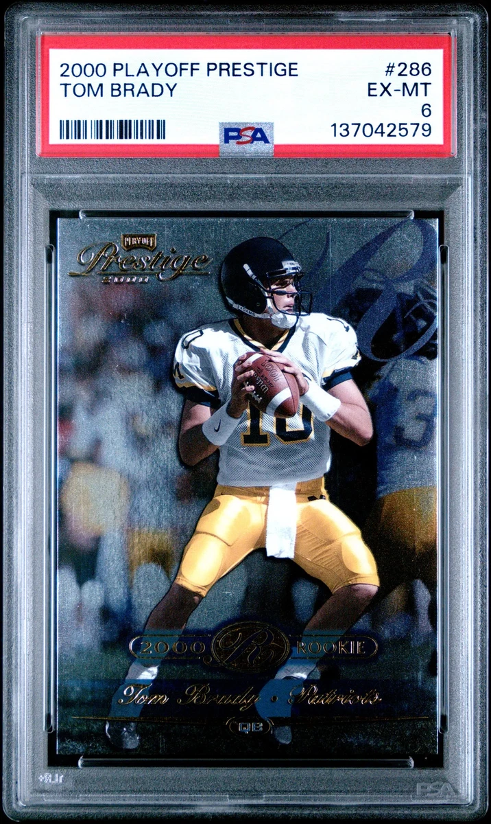 Playoff Tom Brady Rookie Football Sports Trading Cards