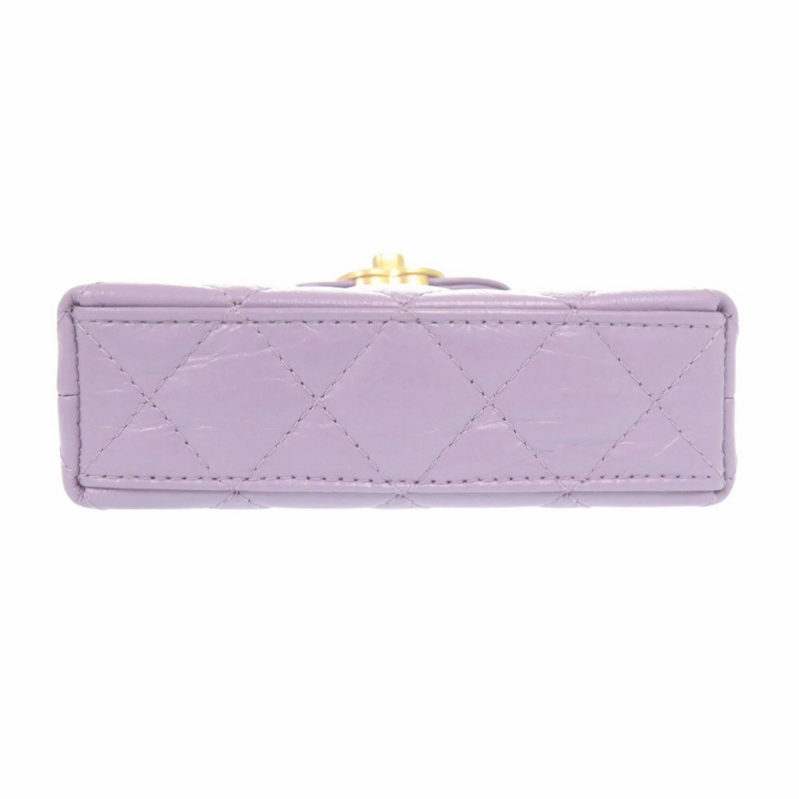 CHANEL Nano Mini Kelly Shopper Bag Lilac Brand New Full Set, Microchip, Unworn image 4