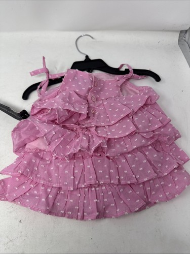 US Polo Pink Dress Size 3-6 Months - Picture 3 of 3