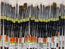 Lot of 91 Artist Loft Vienna Level 3 Acrylic Paint Brushes   Assorted Sizes