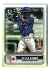 2020 Bowman #STG-DB Dasan Brown Chrome Spanning the Globe