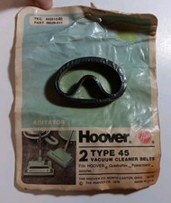 Hoover Type 45 Vacuum Cleaner Belts 2 Pk Part # 38528-011 New Item Bad Packaging
