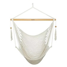 Hammock Chair with Spreader Bar Caribbean Hammock Swing Chair 300 LBS Weight ...