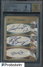 2006 SP Authentc Chirography Marino Peyton Manning Joe Montana /20 BGS 9 AUTO 10