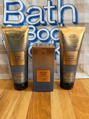 Bath and Body Works After Dark Cologne and Body Cream Bundle!