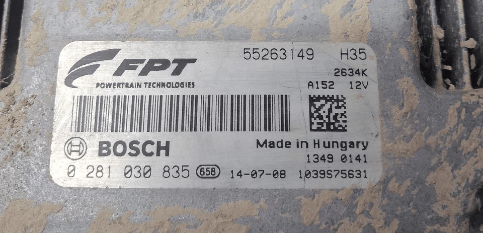 51899608 Centralina iniezione FIAT DOBLO' CARGO (3V) Maxi 2.0 Mjt 16V CMB - Immagine 3 di 3