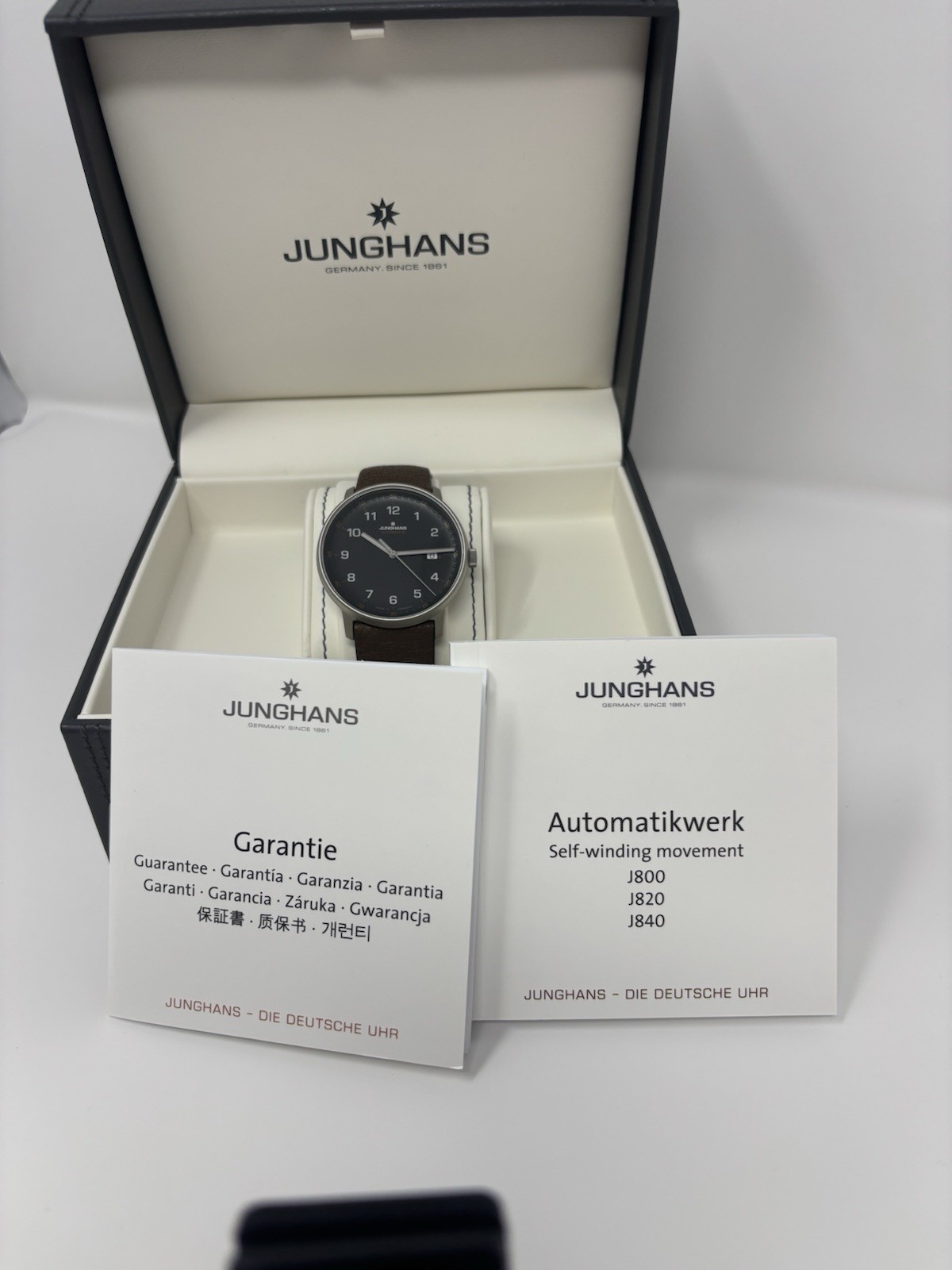 Junghans Form A Titanium 40mm Automatic Black Dia… - image 22