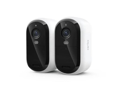 Arlo Essential Outdoor 2K Security Camera 3rd Gen - Battery Powered 2-Pack
