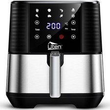 4.2/5.8/6.8QT Air Fryer Quick Crispy Touch Screen/Knob Dishwasher Safe non-stick