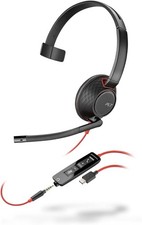 Poly Blackwire 5210 Series C5210T USB Headset Brand NEW