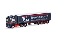 Herpa H0 316330 - LKW Mercedes-Benz Actros Bigspace Gardinenplanen-Sattelzug