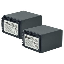 2x Batteria per Sony HDR-CX280E HDR-CX220ER HDR-CX220ES HDR-CX280EB 2200mAh 7,2V