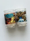 The THING + FANTASTIC FOUR MARVEL MINI CUP GLASS GUMBALL PRIZE SET VINTAGE 1978