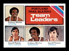 1975 Topps #131 Portland Blazers TL DP NM/NM+ X3694233