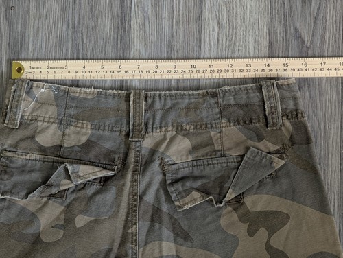 Vintage Y2K Aeropostale Army Military Camo Cargo Utility Pants - Men's 30x32 New - Picture 14 of 15