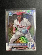 2025 Bowman Chrome Mega Box Aroon Escobar Card