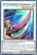 Yu-Gi-Oh TCG SHVA-DE051 SR Hi-Speedroid Chanbara Schatten in Walhalla