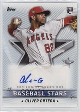 2022 Topps Series 2 Baseball Stars Auto Oliver Ortega #BSA-OO Auto 0ju0