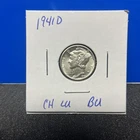 1941 D Mercury Dime BU