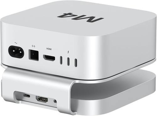 Mac Mini M4 Pro Hub & Ständer: 10-in-1 Aluminium Konnektivität = - Bild 9 von 9