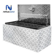 30x14x16 Aluminum Underbody Toolbox Pickup Trailer Storage All-weather Use 30x14x16 Aluminum Underbody Toolbox Pickup Trailer Storage All-weather Use