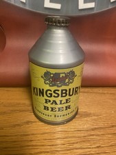 Kingsbury Crowntainer Beer Can Pale Beer  Con...