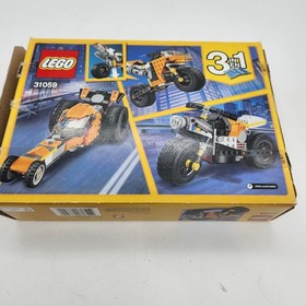 LEGO Sunset Street Bike 3-in-1 Creator Set 31059 COMPLETE Open And Built.