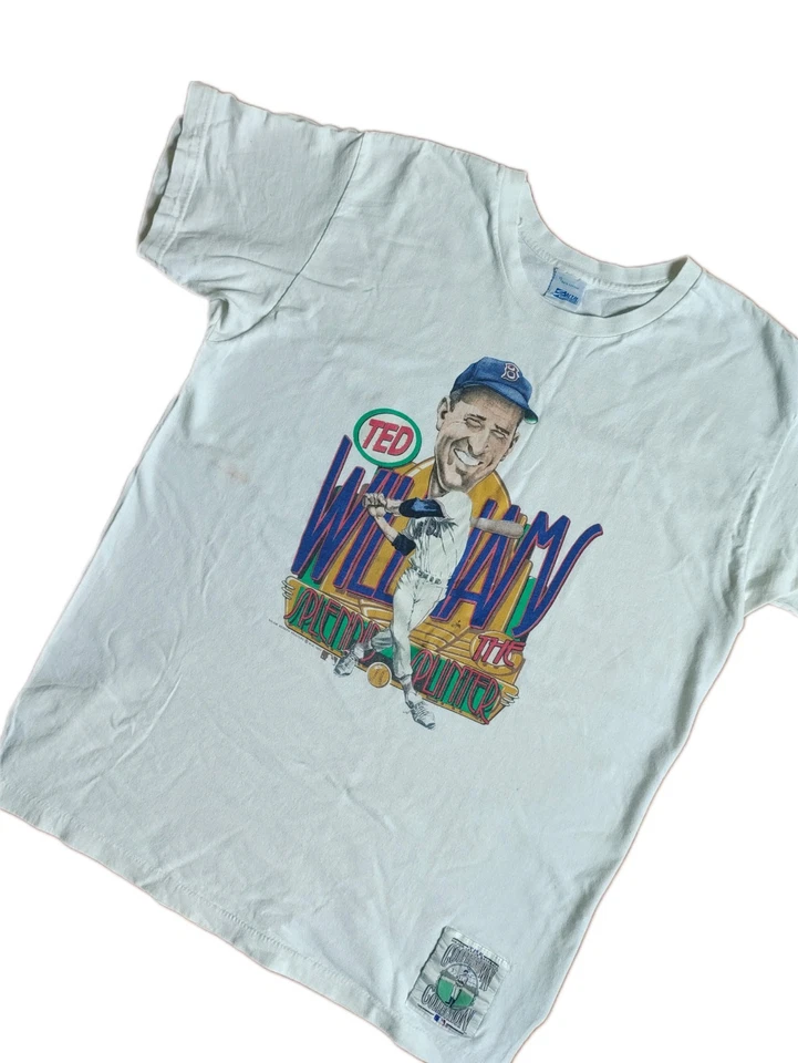 Camiseta De Colección Ted Williams "The Splendid Splinter" 1989 MLB Béisbol Talla XL Foto 2 de 4