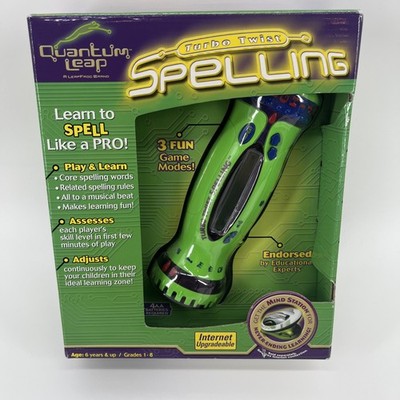 Leapfrog Quantum Leap Turbo Twist Spelling Game New In Open Box