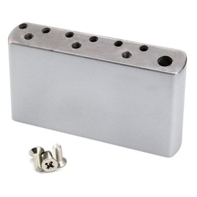 Musiclily Ultra 52.5mm Steel 42mm Tremolo Block For Mexico 6-Screw Strat Guitar