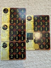 NEW 5x WizKids Pirates CSG Caribbean PoC Rare Treasure Lot (Davy Jones, Codex)